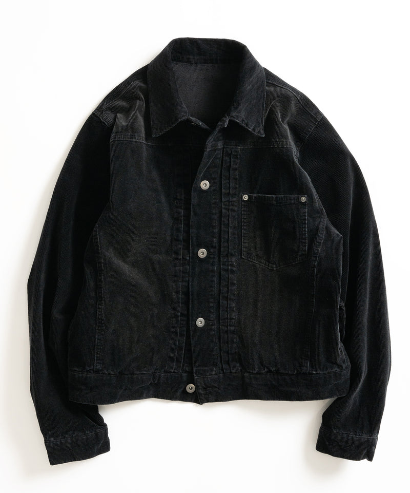 【WETTEMPT|ウィテンプト】BLEACHED CORDUROY JACKET / ブリーチコーデュロイジャケット