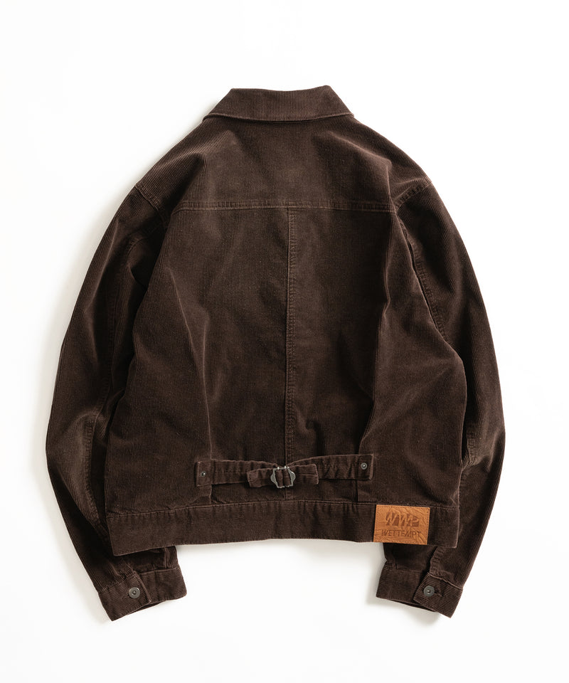 【WETTEMPT|ウィテンプト】BLEACHED CORDUROY JACKET / ブリーチコーデュロイジャケット