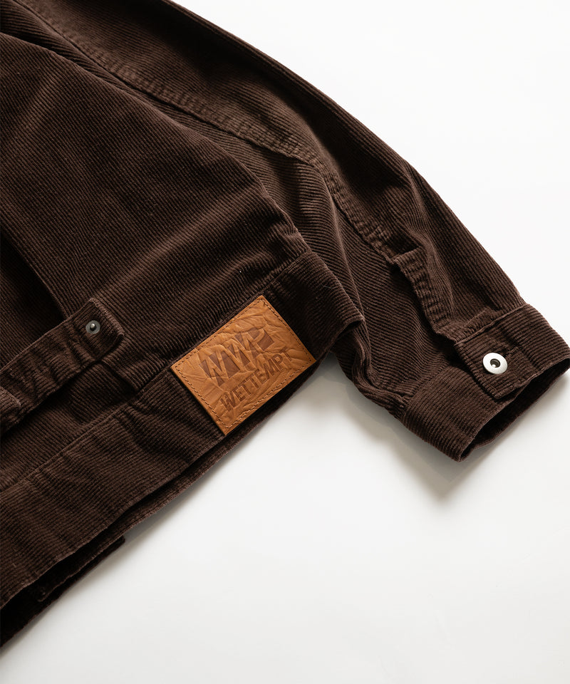 【WETTEMPT|ウィテンプト】BLEACHED CORDUROY JACKET / ブリーチコーデュロイジャケット
