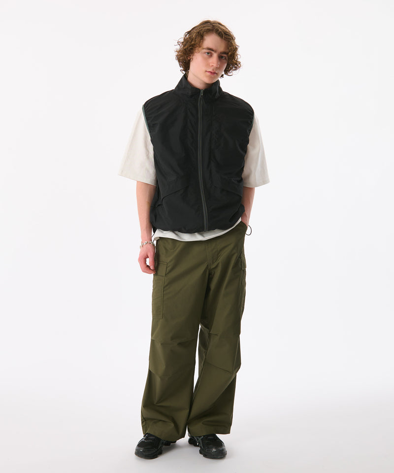 【WETTEMPT|ウィテンプト】 STAND NECK CITY VEST/スタンドネックシティベスト