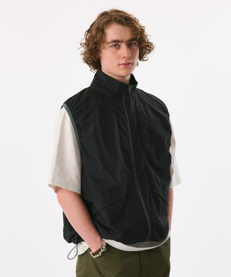 【WETTEMPT|ウィテンプト】 STAND NECK CITY VEST/スタンドネックシティベスト