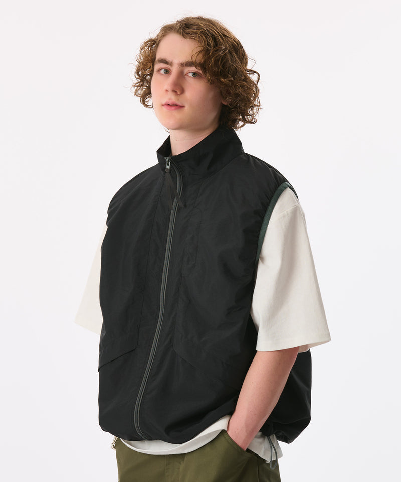 【WETTEMPT|ウィテンプト】 STAND NECK CITY VEST/スタンドネックシティベスト