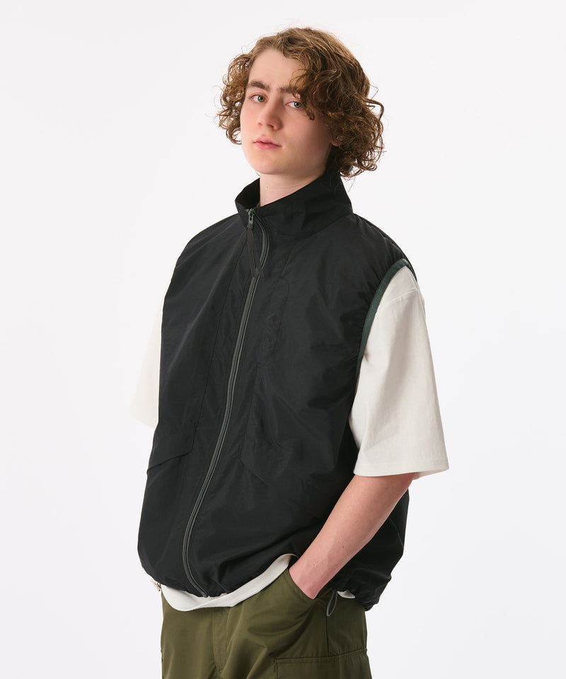 【WETTEMPT|ウィテンプト】 STAND NECK CITY VEST/スタンドネックシティベスト