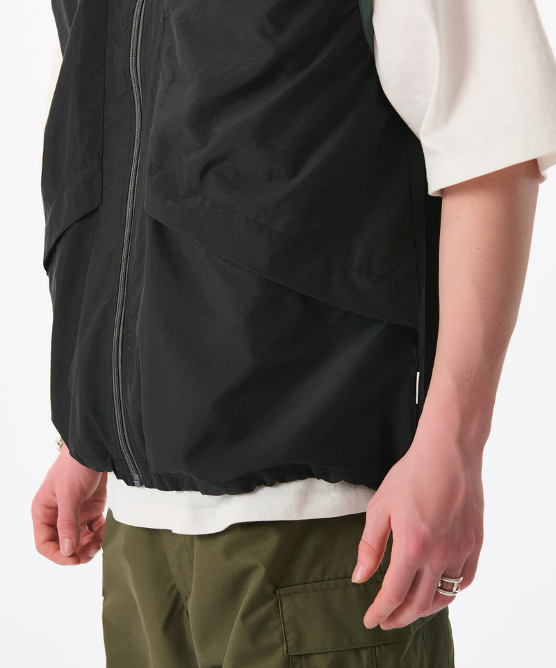 【WETTEMPT|ウィテンプト】 STAND NECK CITY VEST/スタンドネックシティベスト