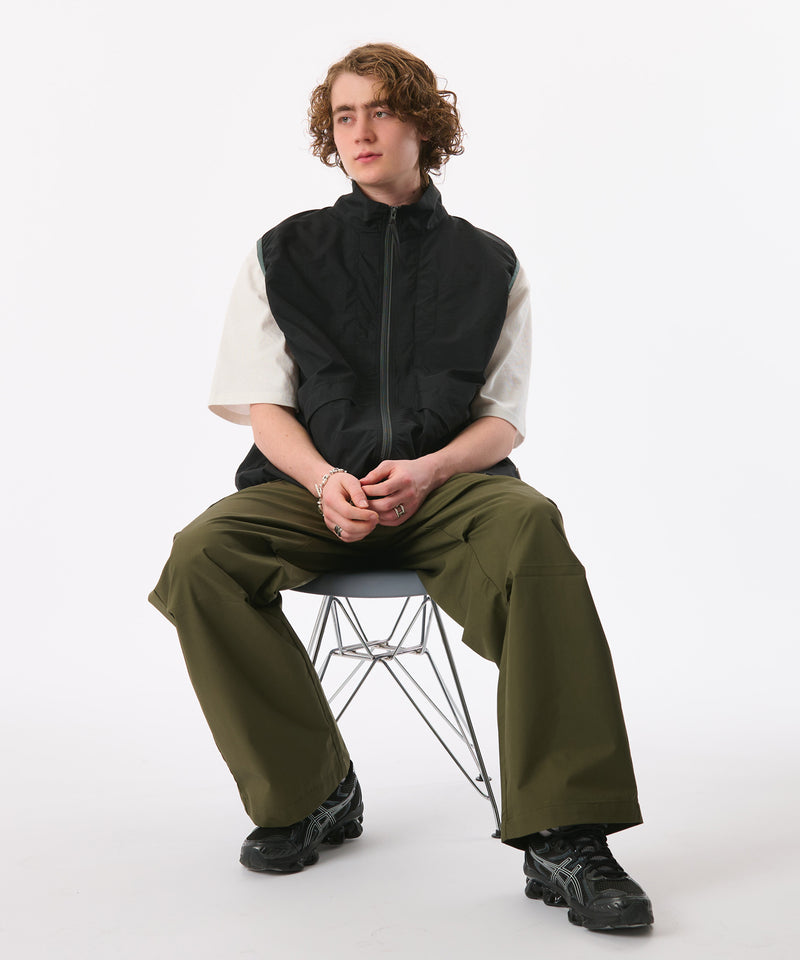 【WETTEMPT|ウィテンプト】 STAND NECK CITY VEST/スタンドネックシティベスト