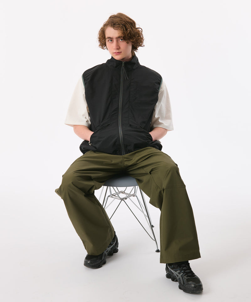 【WETTEMPT|ウィテンプト】 STAND NECK CITY VEST/スタンドネックシティベスト