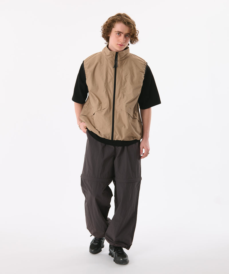 【WETTEMPT|ウィテンプト】 STAND NECK CITY VEST/スタンドネックシティベスト