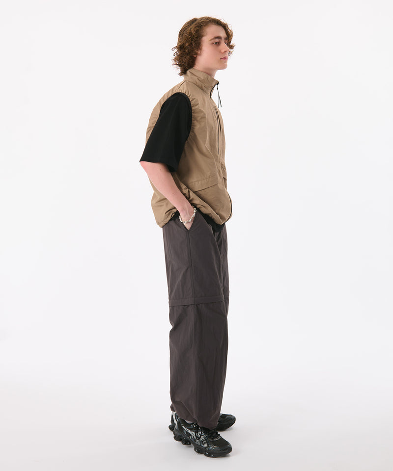 【WETTEMPT|ウィテンプト】 STAND NECK CITY VEST/スタンドネックシティベスト