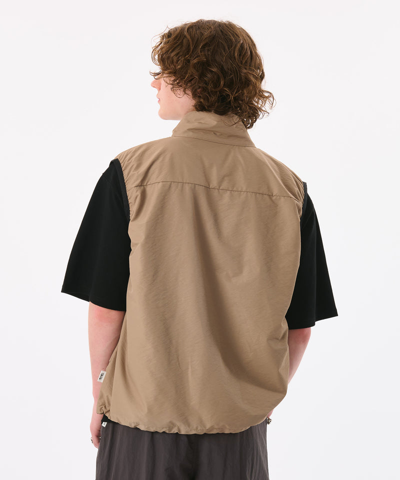 【WETTEMPT|ウィテンプト】 STAND NECK CITY VEST/スタンドネックシティベスト
