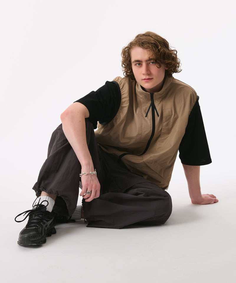 【WETTEMPT|ウィテンプト】 STAND NECK CITY VEST/スタンドネックシティベスト