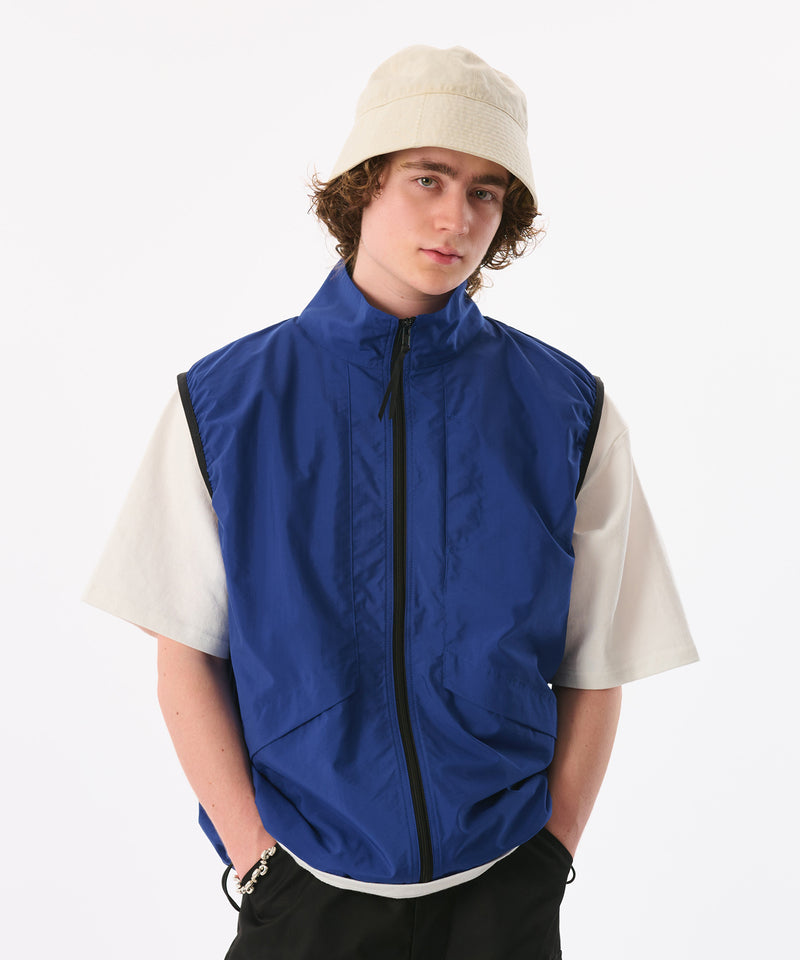 【WETTEMPT|ウィテンプト】 STAND NECK CITY VEST/スタンドネックシティベスト