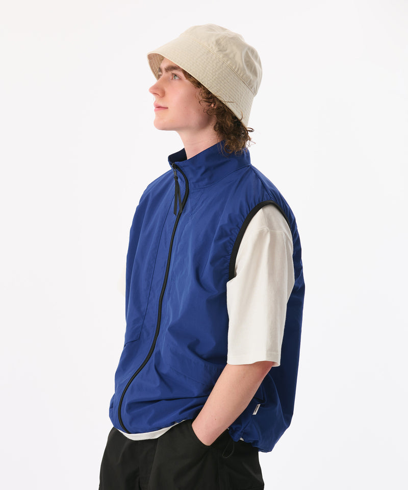 【WETTEMPT|ウィテンプト】 STAND NECK CITY VEST/スタンドネックシティベスト