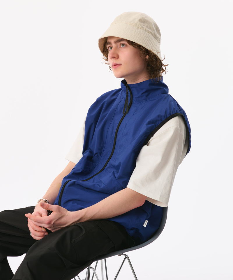【WETTEMPT|ウィテンプト】 STAND NECK CITY VEST/スタンドネックシティベスト