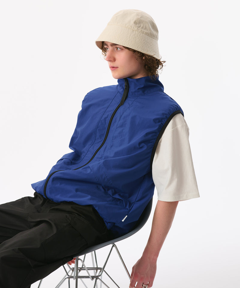 【WETTEMPT|ウィテンプト】 STAND NECK CITY VEST/スタンドネックシティベスト