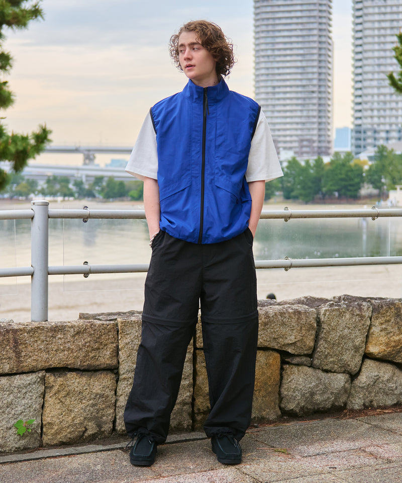 【WETTEMPT|ウィテンプト】 STAND NECK CITY VEST/スタンドネックシティベスト