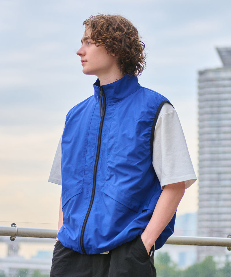 【WETTEMPT|ウィテンプト】 STAND NECK CITY VEST/スタンドネックシティベスト