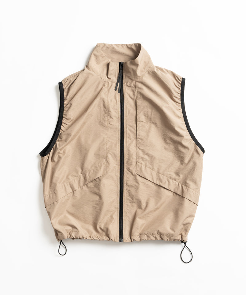 【WETTEMPT|ウィテンプト】 STAND NECK CITY VEST/スタンドネックシティベスト