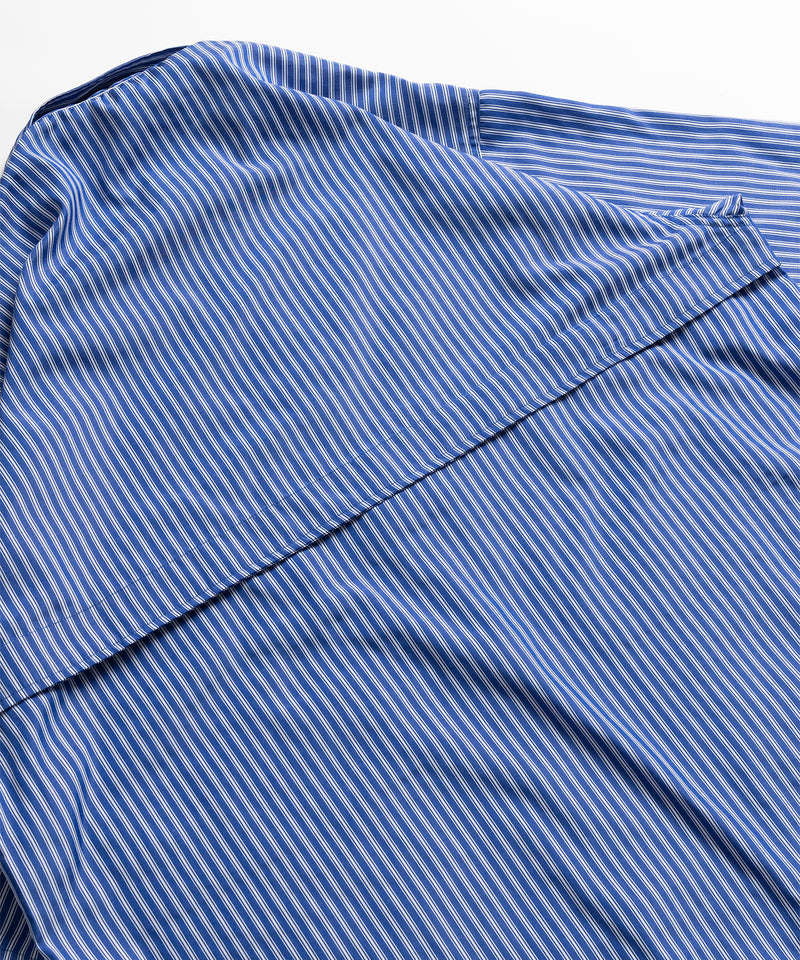 【WETTEMPT|ウィテンプト】MULTI POCKET STRIPE SHIRT / マルチポケットストライプシャツ