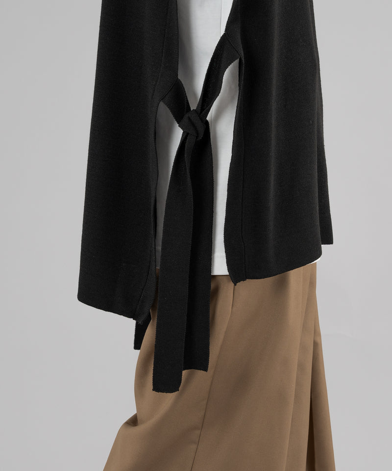 【selleglant|セレグランテ】HALFZIP OPENCORD VEST/ ハーフジップオープンコードベスト