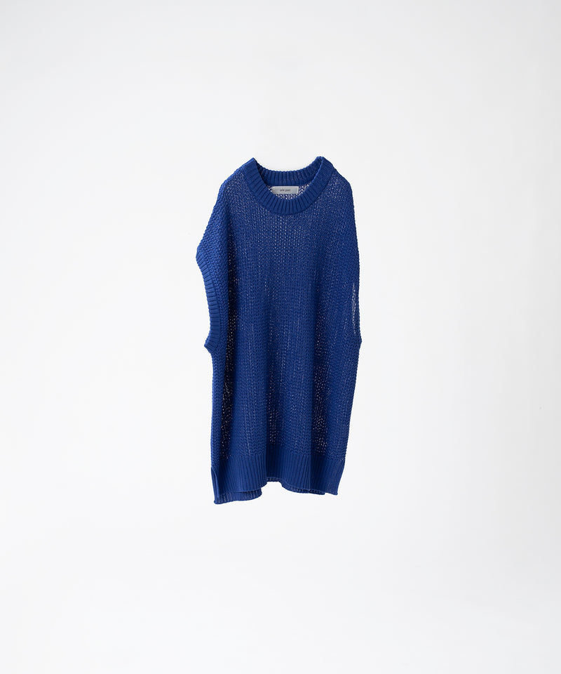 【selleglant|セレグランテ】MESH SUMMER KNIT VEST / メッシュサマーニットベスト