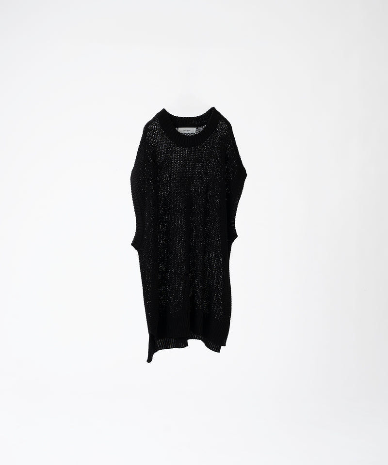 【selleglant|セレグランテ】MESH SUMMER KNIT VEST / メッシュサマーニットベスト