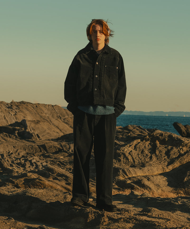 【WETTEMPT|ウィテンプト】BLEACHED CORDUROY JACKET / ブリーチコーデュロイジャケット