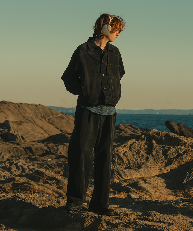 【WETTEMPT|ウィテンプト】BLEACHED CORDUROY JACKET / ブリーチコーデュロイジャケット