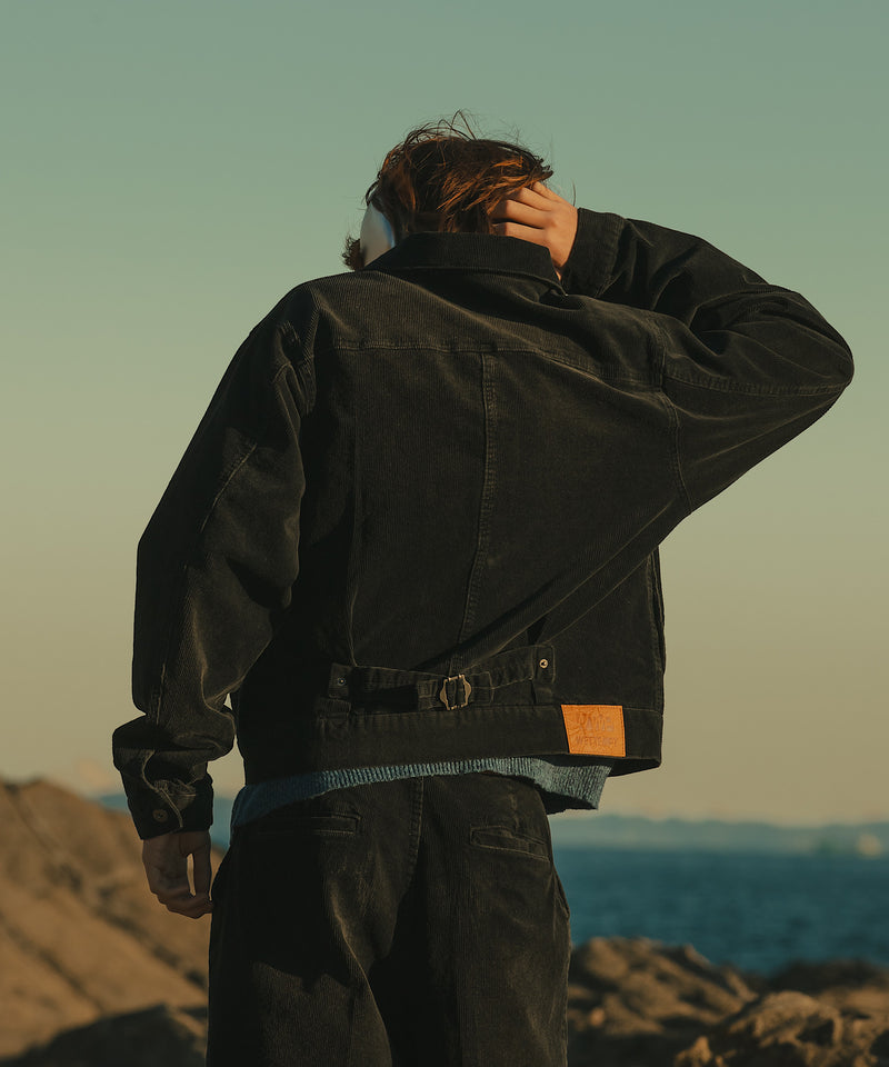 【WETTEMPT|ウィテンプト】BLEACHED CORDUROY JACKET / ブリーチコーデュロイジャケット
