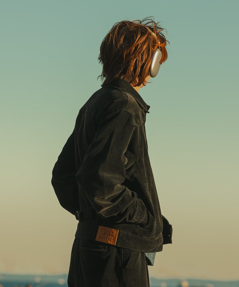 【WETTEMPT|ウィテンプト】BLEACHED CORDUROY JACKET / ブリーチコーデュロイジャケット