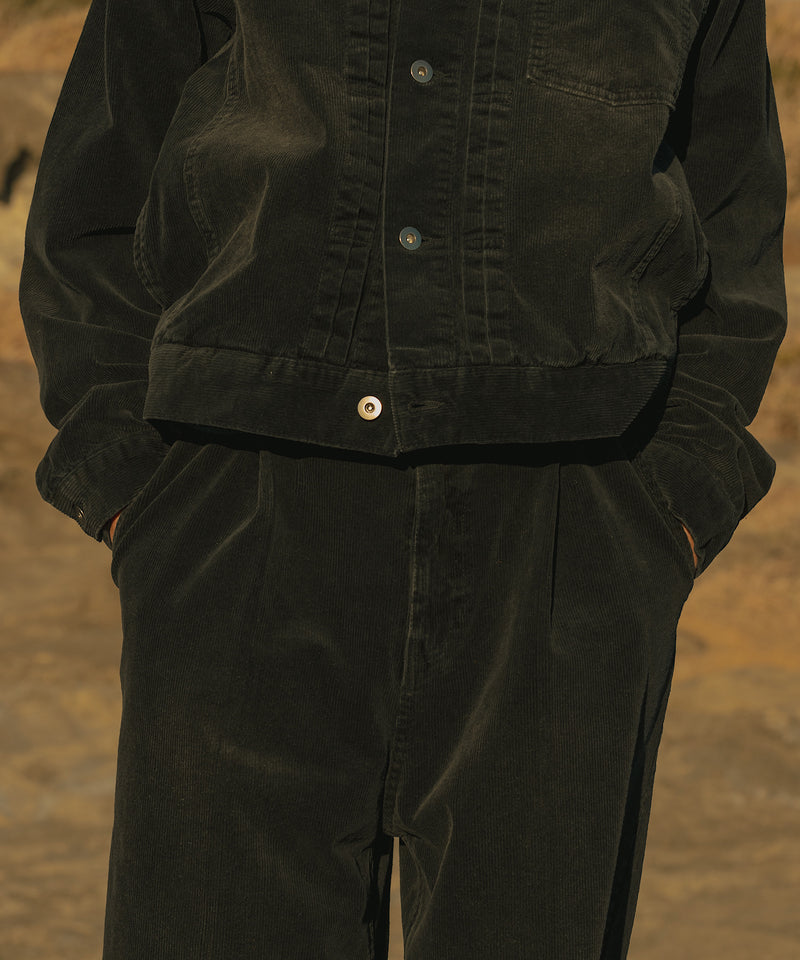 【WETTEMPT|ウィテンプト】BLEACHED CORDUROY JACKET / ブリーチコーデュロイジャケット
