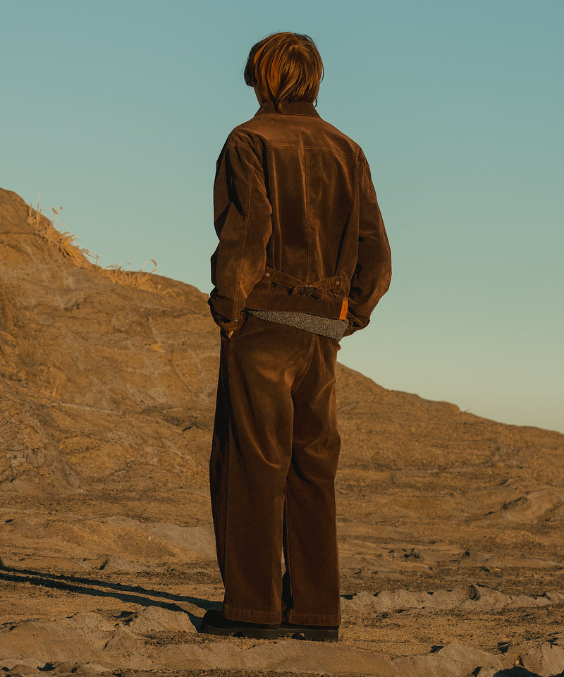 【WETTEMPT|ウィテンプト】BLEACHED CORDUROY JACKET / ブリーチコーデュロイジャケット