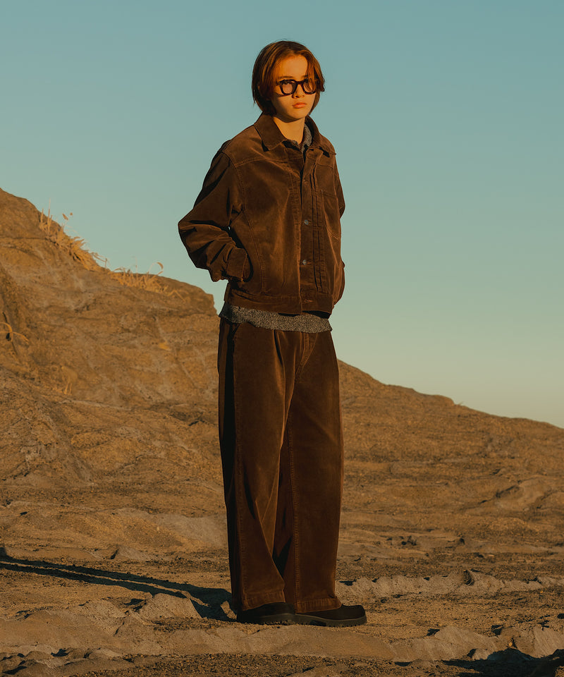 【WETTEMPT|ウィテンプト】BLEACHED CORDUROY JACKET / ブリーチコーデュロイジャケット