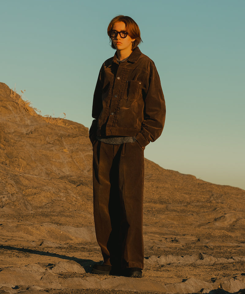 【WETTEMPT|ウィテンプト】BLEACHED CORDUROY JACKET / ブリーチコーデュロイジャケット