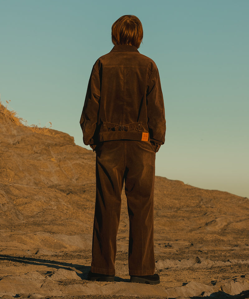 【WETTEMPT|ウィテンプト】BLEACHED CORDUROY JACKET / ブリーチコーデュロイジャケット