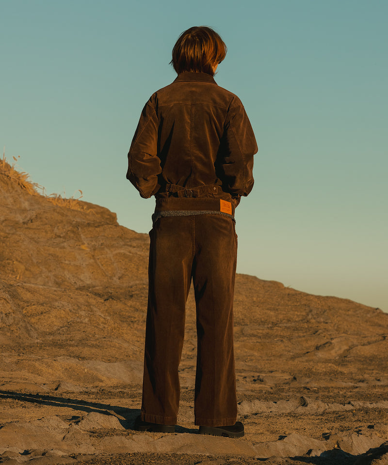 【WETTEMPT|ウィテンプト】BLEACHED CORDUROY JACKET / ブリーチコーデュロイジャケット