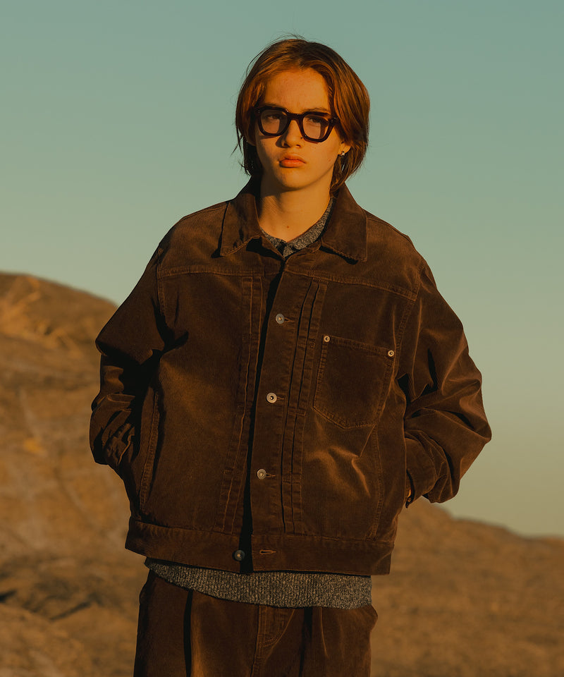 【WETTEMPT|ウィテンプト】BLEACHED CORDUROY JACKET / ブリーチコーデュロイジャケット