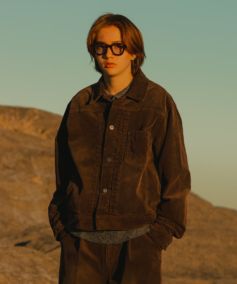 【WETTEMPT|ウィテンプト】BLEACHED CORDUROY JACKET / ブリーチコーデュロイジャケット
