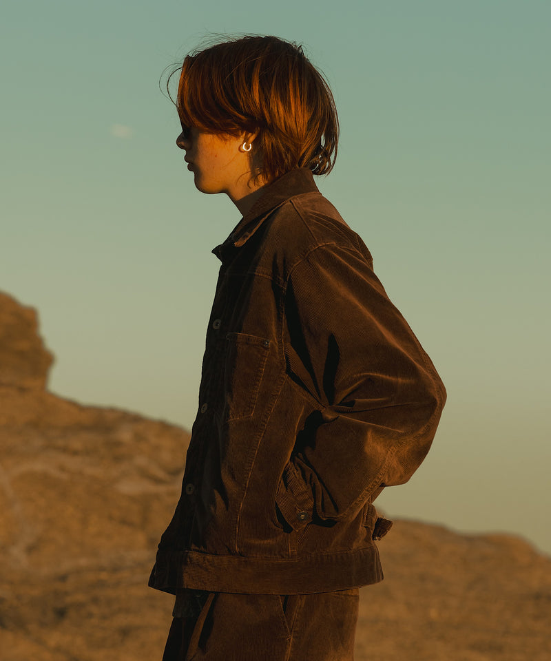 【WETTEMPT|ウィテンプト】BLEACHED CORDUROY JACKET / ブリーチコーデュロイジャケット
