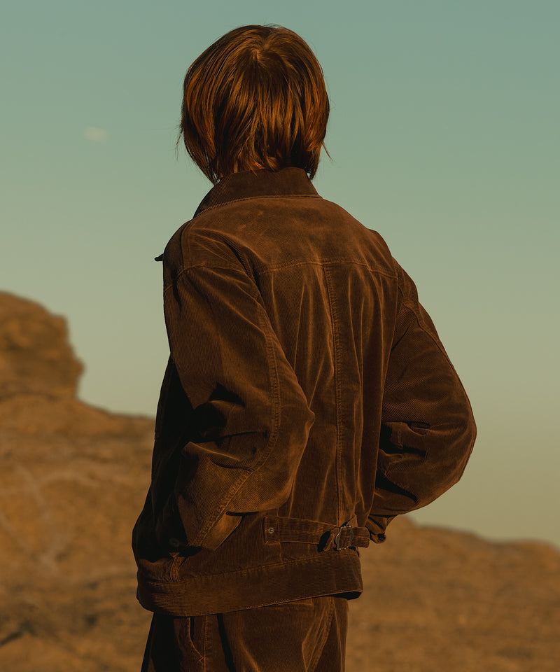 【WETTEMPT|ウィテンプト】BLEACHED CORDUROY JACKET / ブリーチコーデュロイジャケット