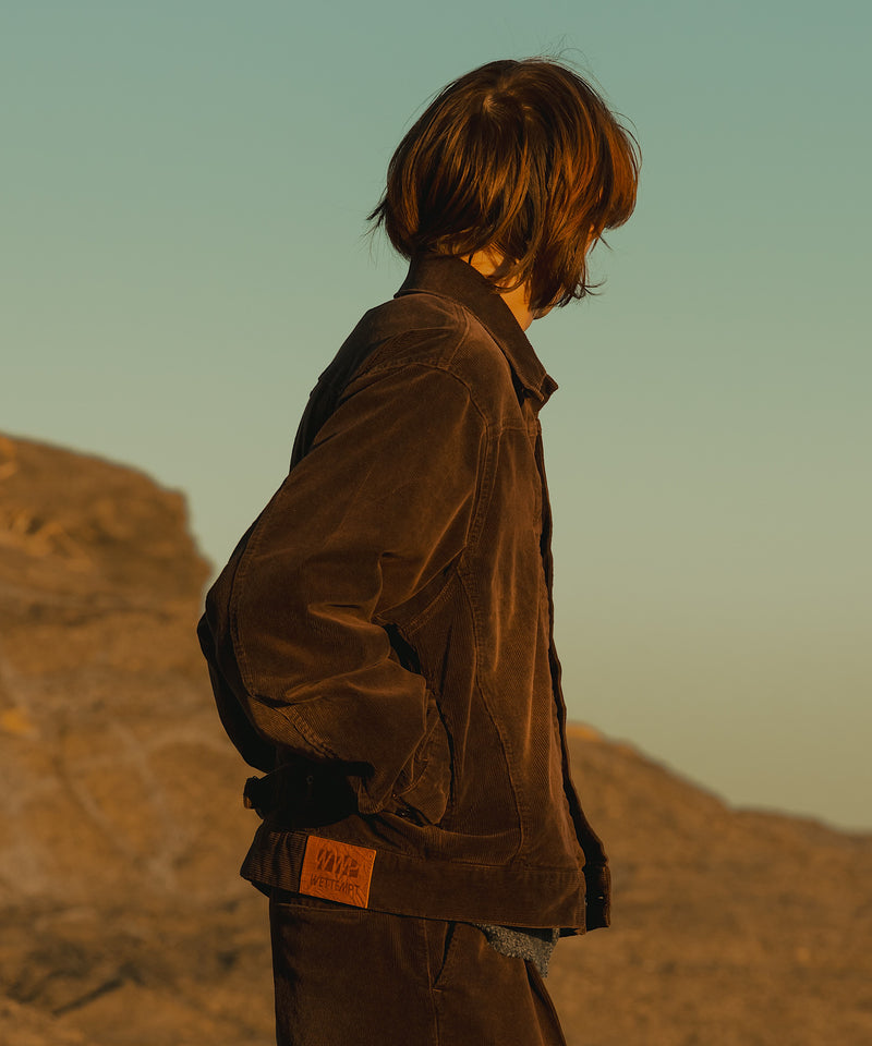 【WETTEMPT|ウィテンプト】BLEACHED CORDUROY JACKET / ブリーチコーデュロイジャケット