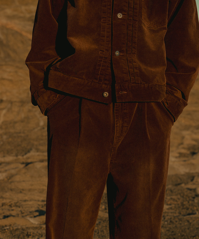 【WETTEMPT|ウィテンプト】BLEACHED CORDUROY JACKET / ブリーチコーデュロイジャケット