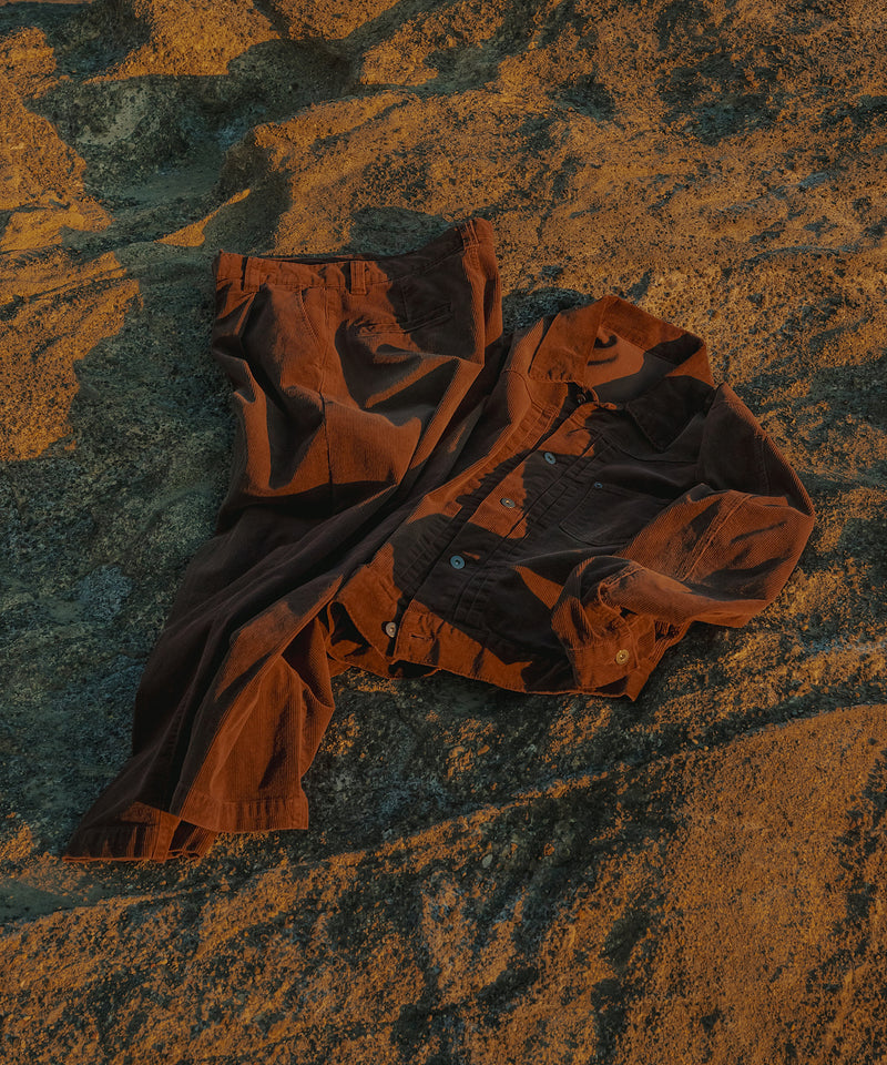【WETTEMPT|ウィテンプト】BLEACHED CORDUROY JACKET / ブリーチコーデュロイジャケット