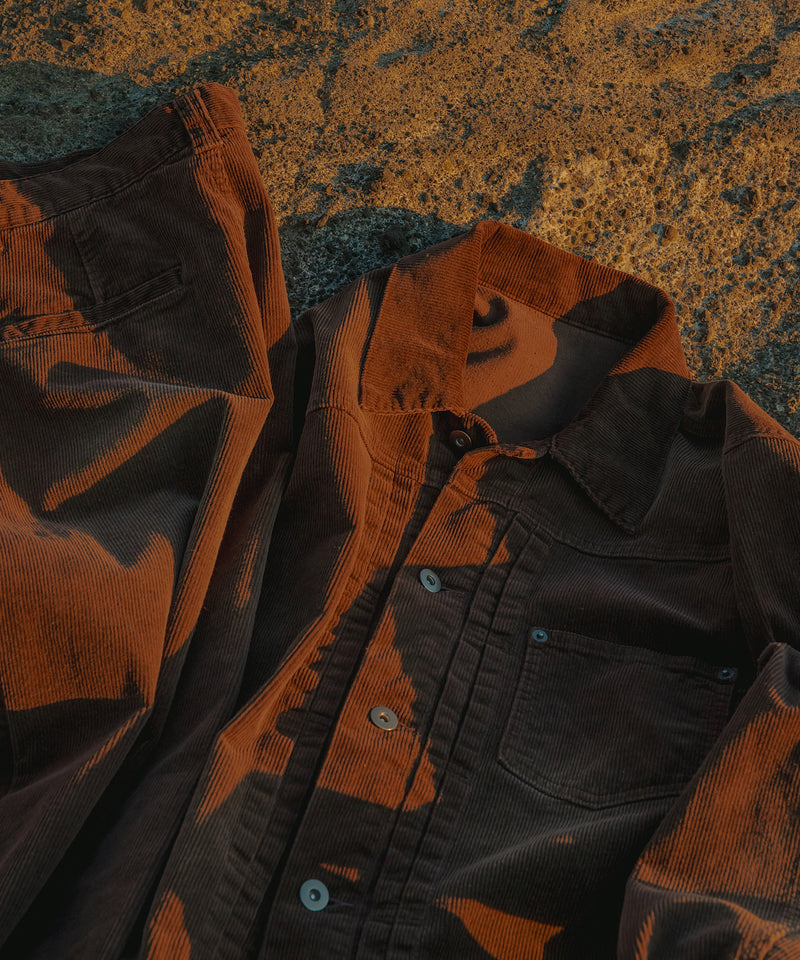 【WETTEMPT|ウィテンプト】BLEACHED CORDUROY JACKET / ブリーチコーデュロイジャケット