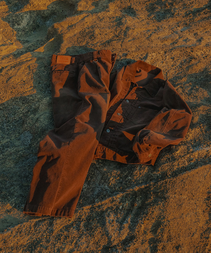 【WETTEMPT|ウィテンプト】BLEACHED CORDUROY JACKET / ブリーチコーデュロイジャケット