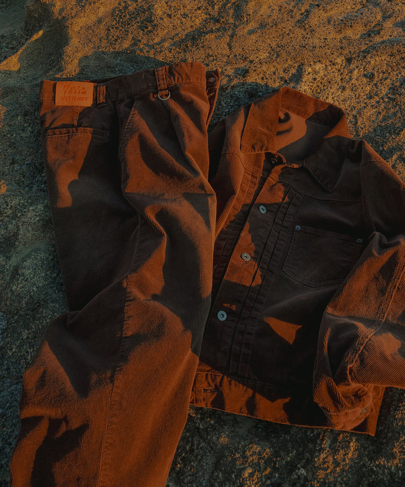 【WETTEMPT|ウィテンプト】BLEACHED CORDUROY JACKET / ブリーチコーデュロイジャケット