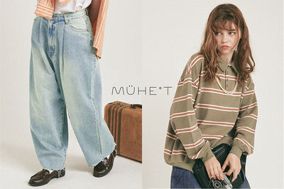 【 MUHET / ミュエータ 】NEW ITEM RELEASE！