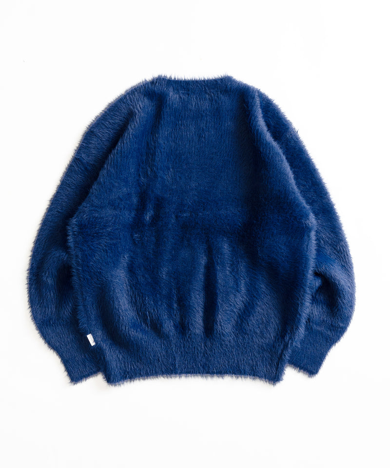 LOGO SHAGGY KNIT