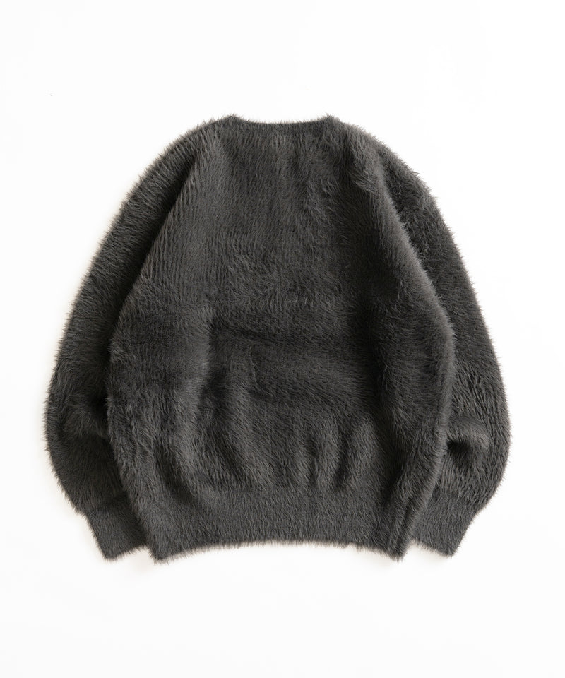 LOGO SHAGGY KNIT