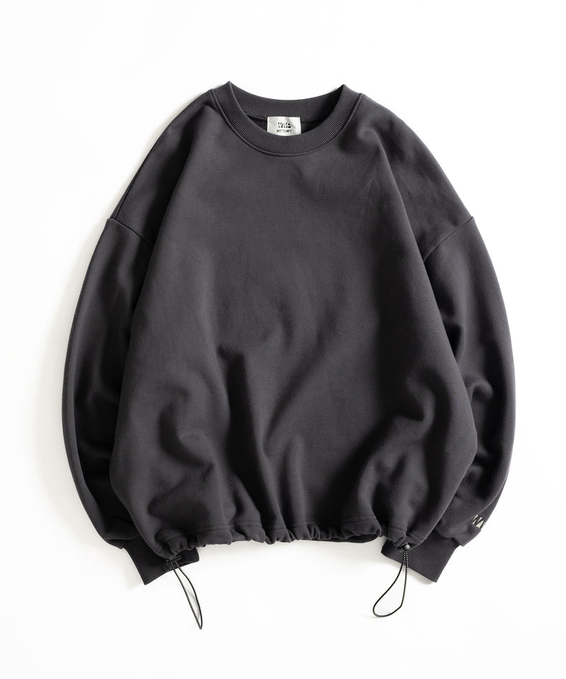 【新色追加】【WETTEMPT｜ウィテンプト】HEAVY WEIGHT DRAW CORD SWEAT / ヘビーウェイトドローコードスウェット