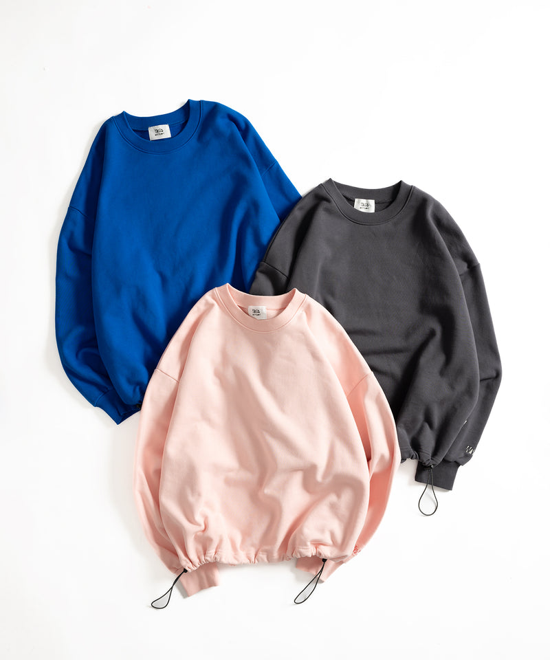 【新色追加】【WETTEMPT｜ウィテンプト】HEAVY WEIGHT DRAW CORD SWEAT / ヘビーウェイトドローコードスウェット